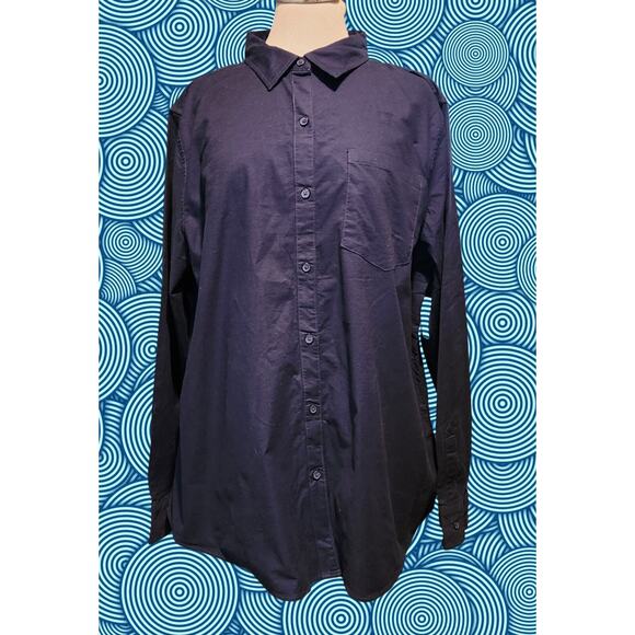 Women's Amazon Essentials Long Sleeve Button-Down Shirt - Picture 1 of 7